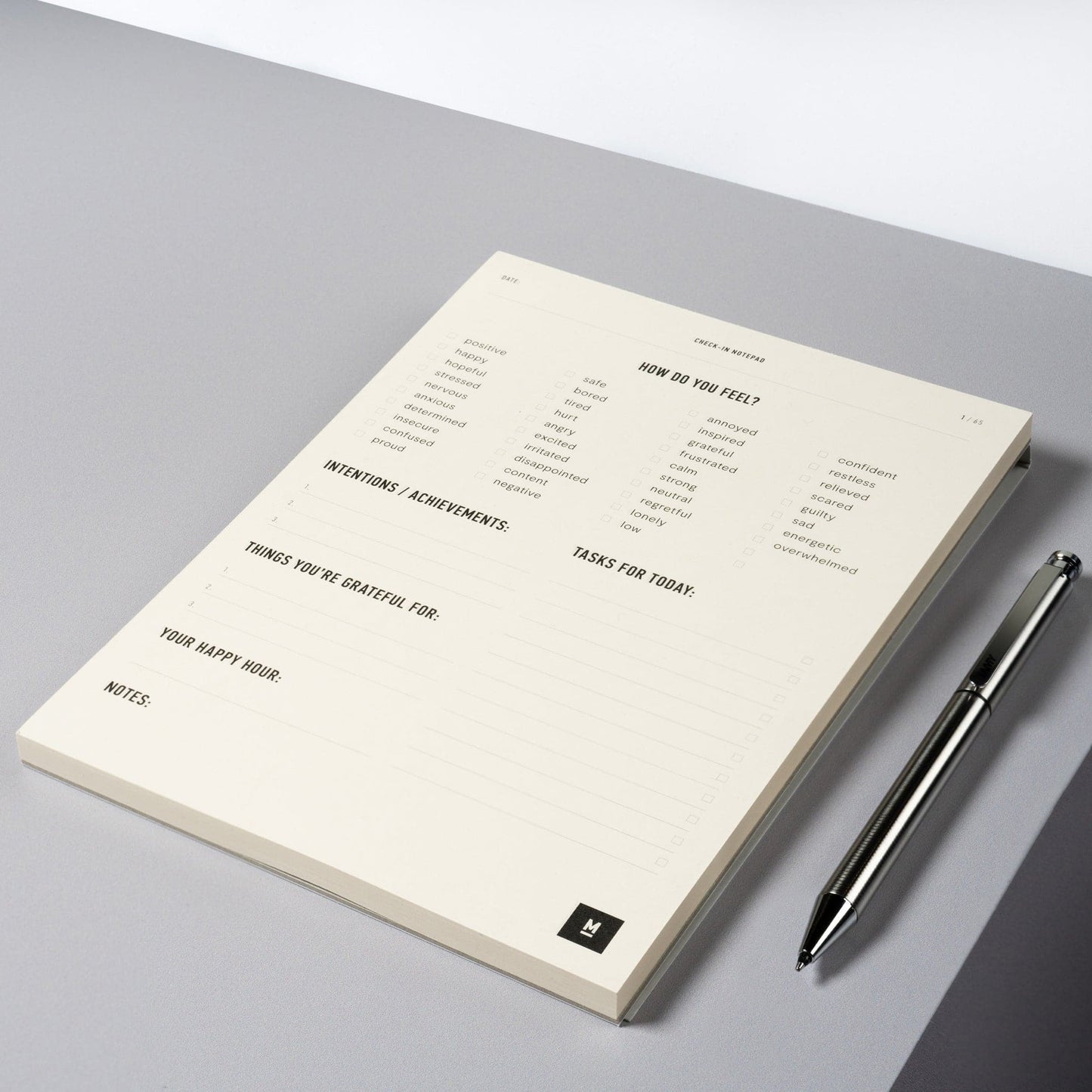 Check-In Notepad - MindJournal